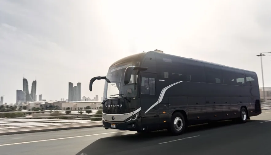 VIP coach used for larger group transfers in Bahrain